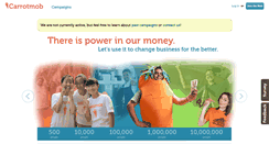 Desktop Screenshot of carrotmob.org